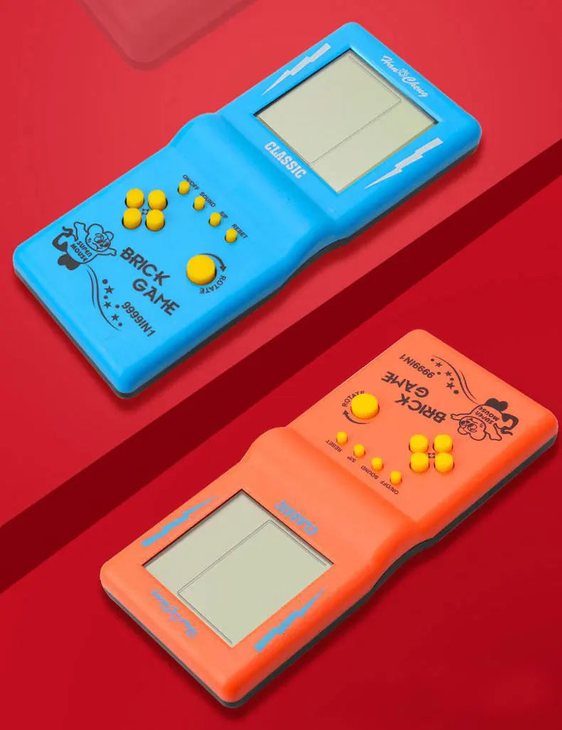 Classic Retro Handheld Tetris Game Console – Large Screen