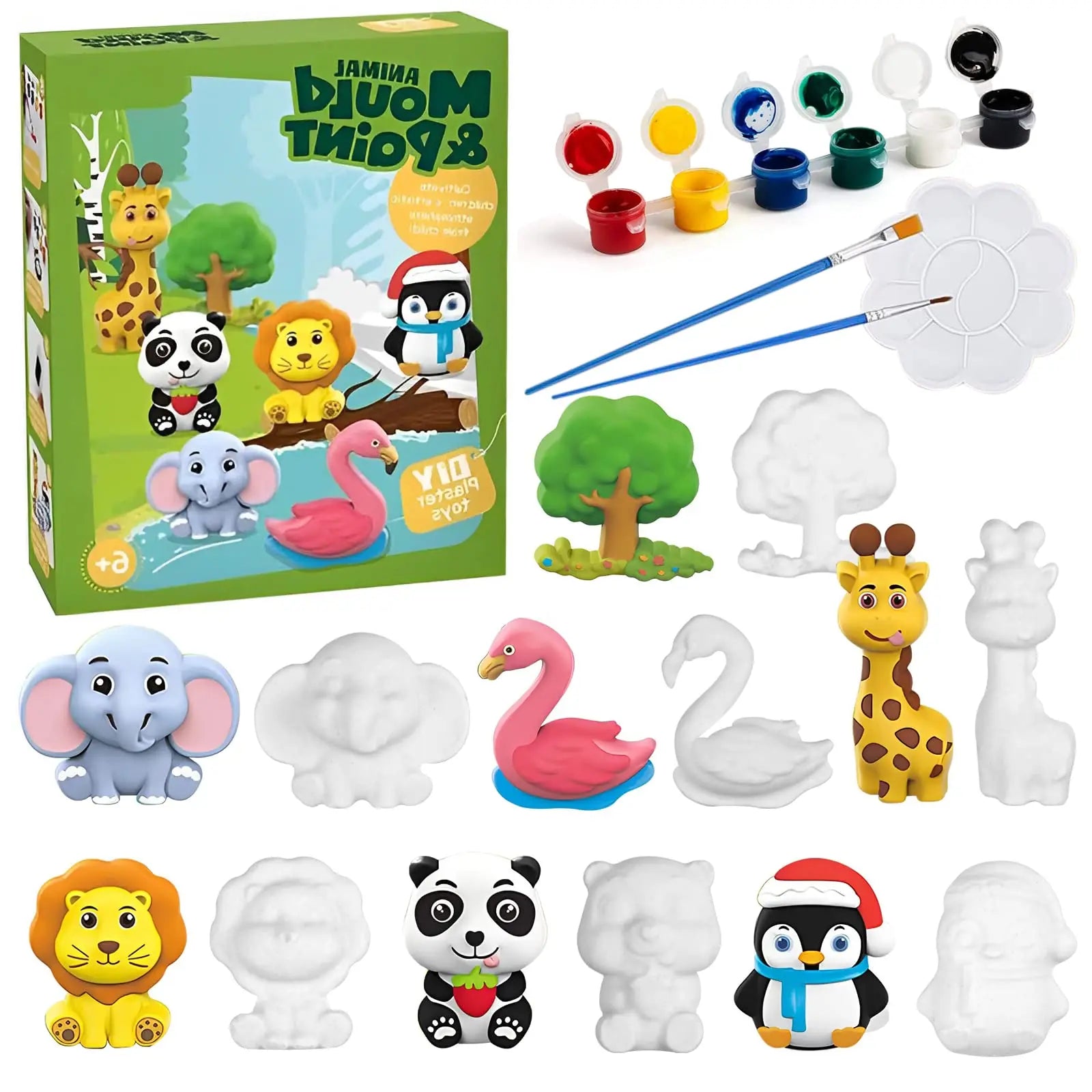 Kids DIY Painting Kit – Space & Dinosaur Arts & Crafts Set