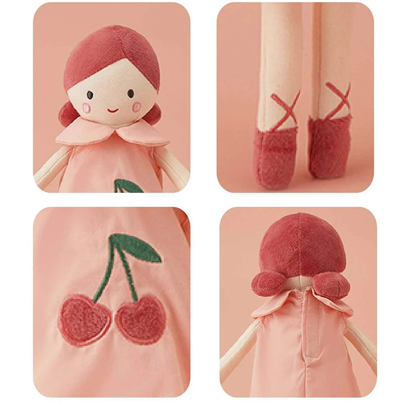 35/38CM Princess Plush Doll – Pink Dress Soft Stuffed Toy