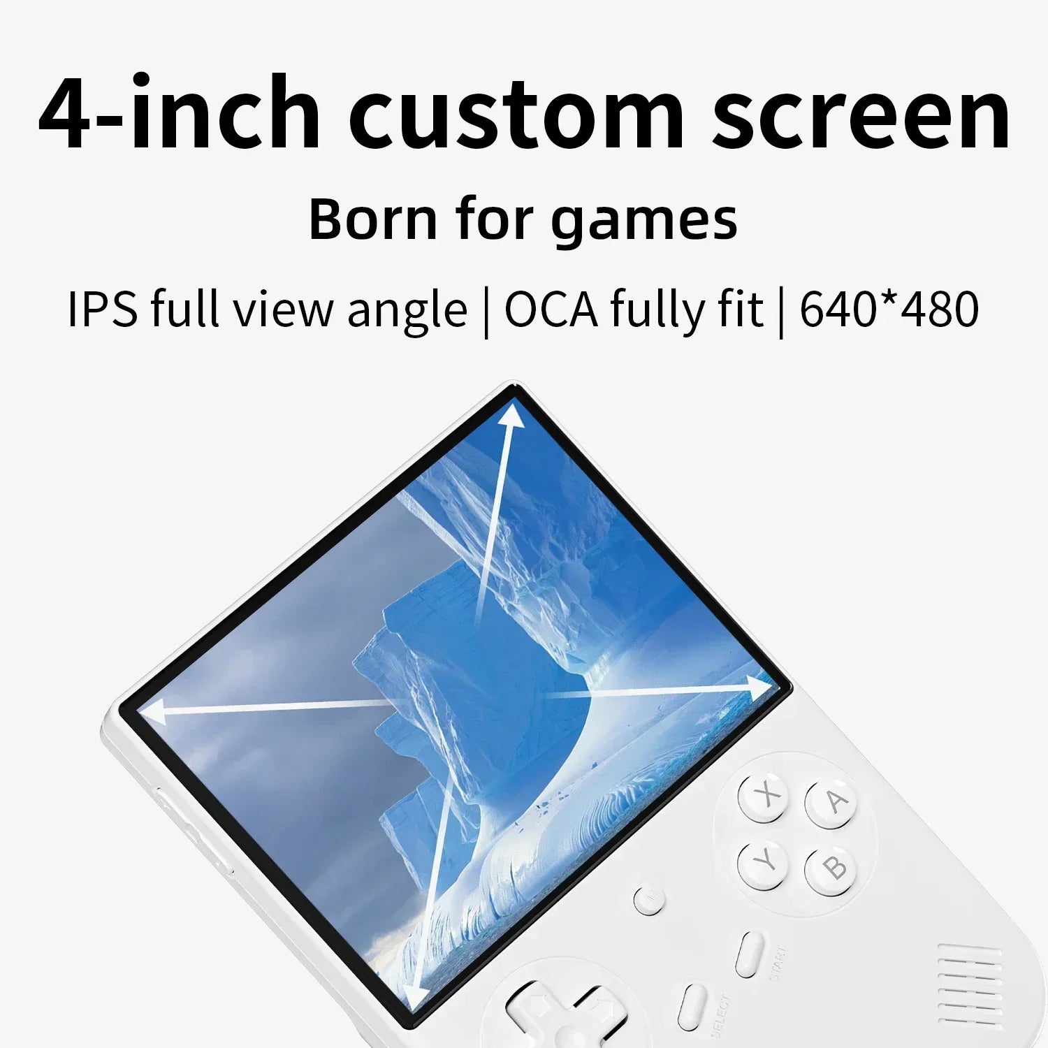 ANBERNIC RG40XXV Handheld Game Console – 4" IPS Screen
