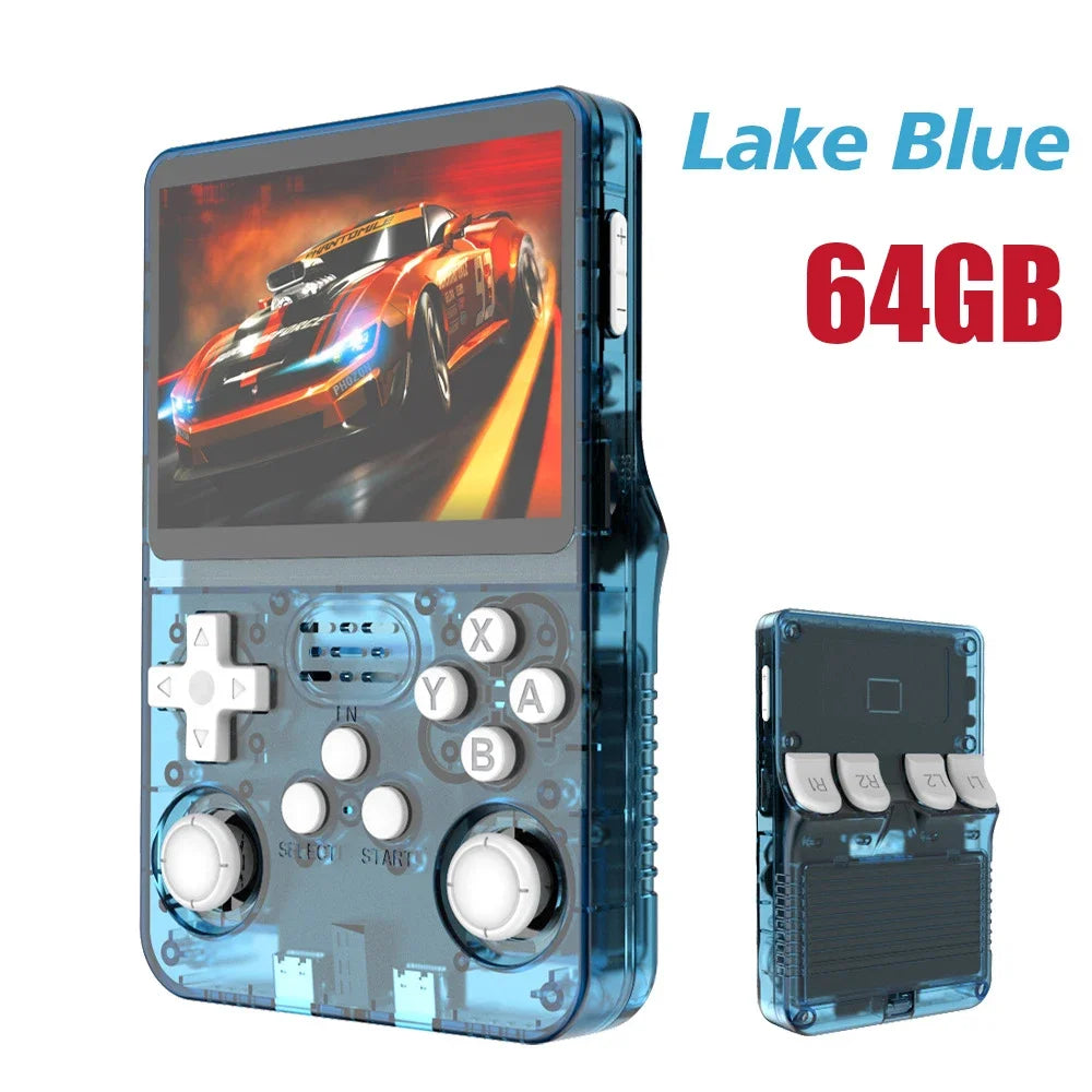 BOYHOM R36S Retro Handheld Game Console – 3.5" IPS Screen