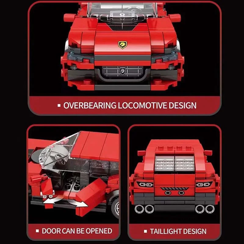 Speed Series Supercar Building Blocks