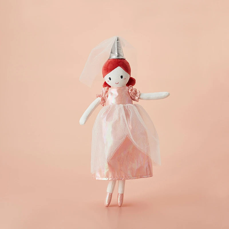 35/38CM Princess Plush Doll – Pink Dress Soft Stuffed Toy