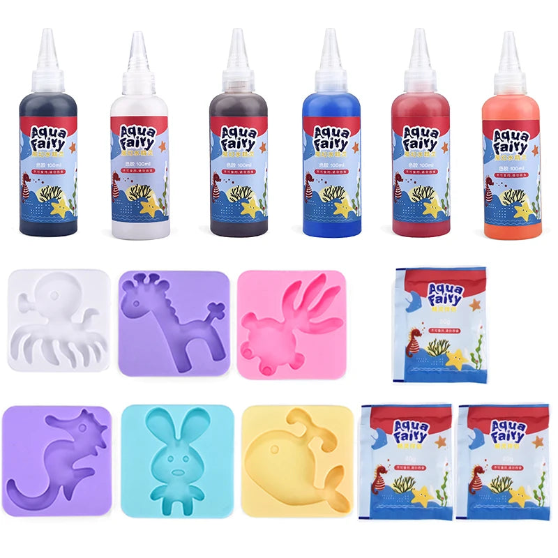 DIY Kids Craft Kit – Handmade Painting & Origami Water Elves