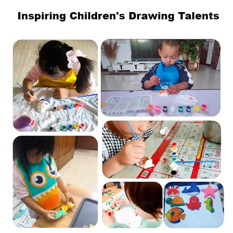 DIY Plaster Doll Painting Kit – Arts & Crafts Set for Kids