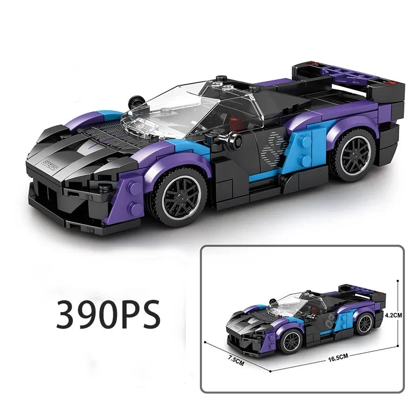 Speed Series Supercar Building Blocks