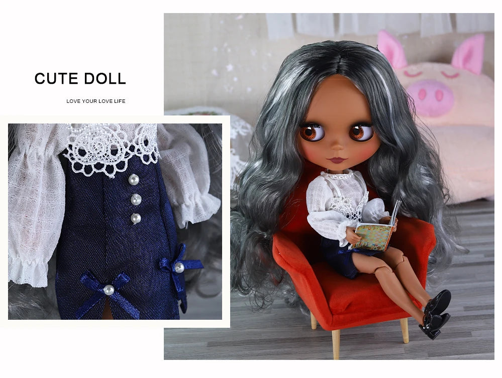 ICY DBS 1/6 BJD Blythe Doll – 30cm Jointed Anime Girl