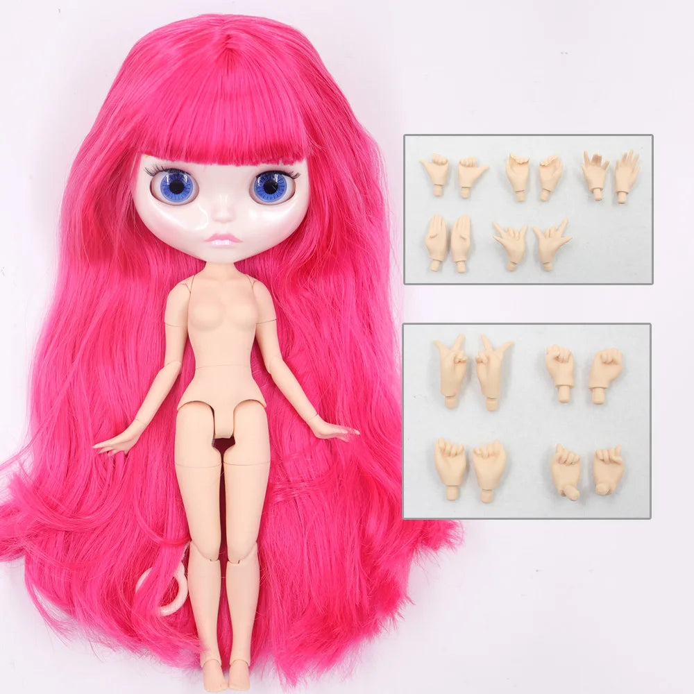 ICY DBS 1/6 BJD Blythe Doll – 30cm Jointed Anime Doll White Skin