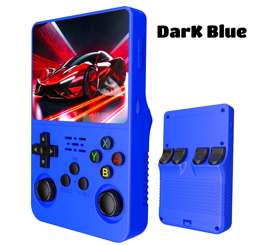 BOYHOM R36S Retro Handheld Game Console – 3.5" IPS Screen