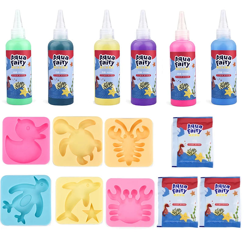 DIY Kids Craft Kit – Handmade Painting & Origami Water Elves