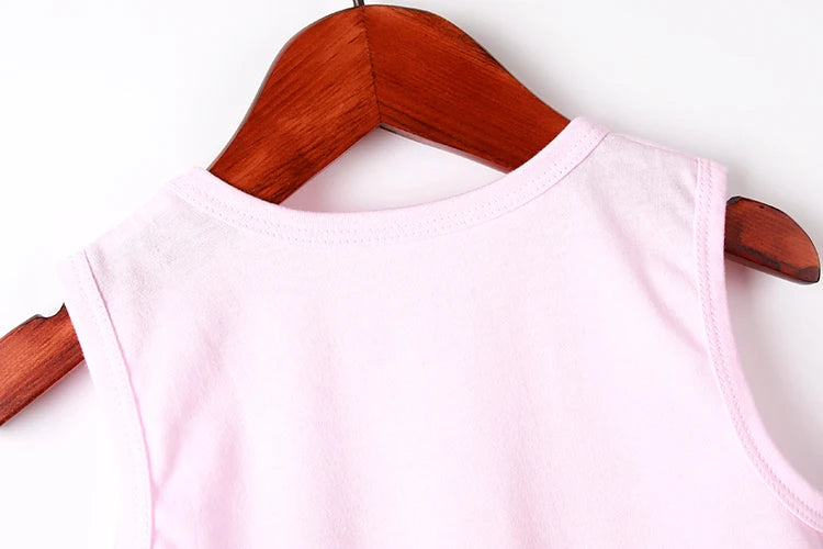 Kids Summer Pajama Set – Dinosaur Cartoon Vest & Shorts