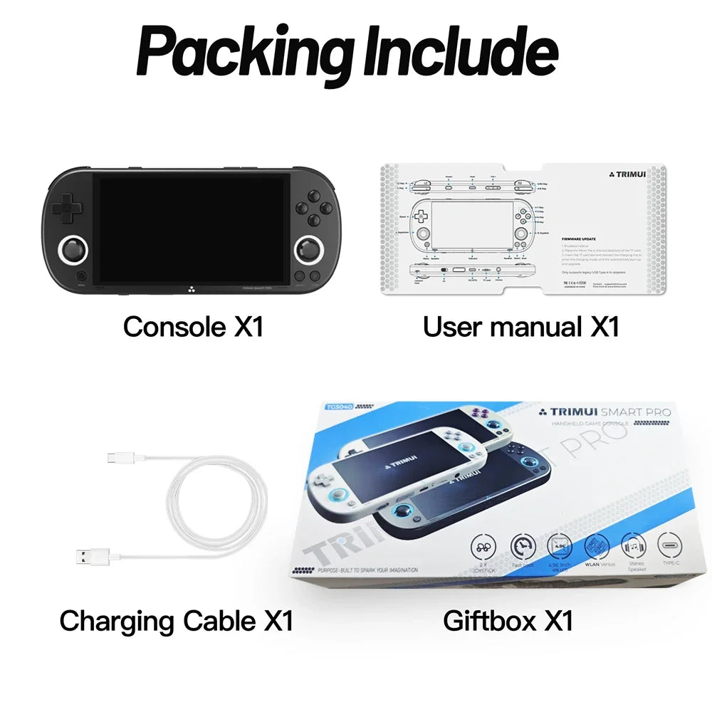 Trimui Smart Pro Handheld Game Console