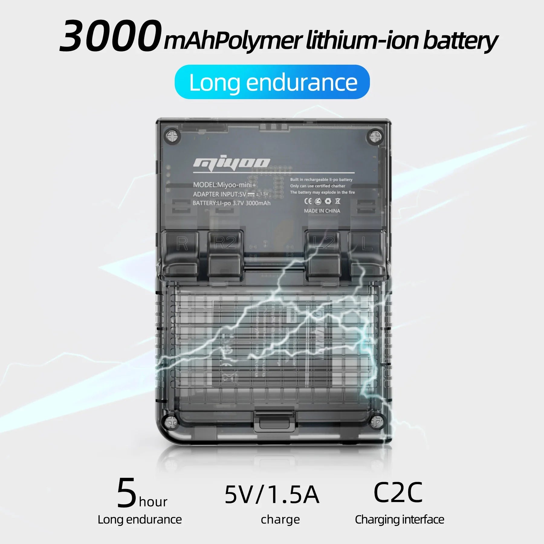 MIYOO Mini Plus V2 Handheld Game Console – IPS Screen