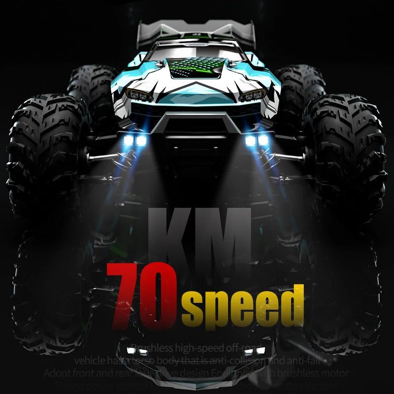WLtoys 16101 Pro – 1/16 Scale 4WD High-Speed RC Car with LED Lights