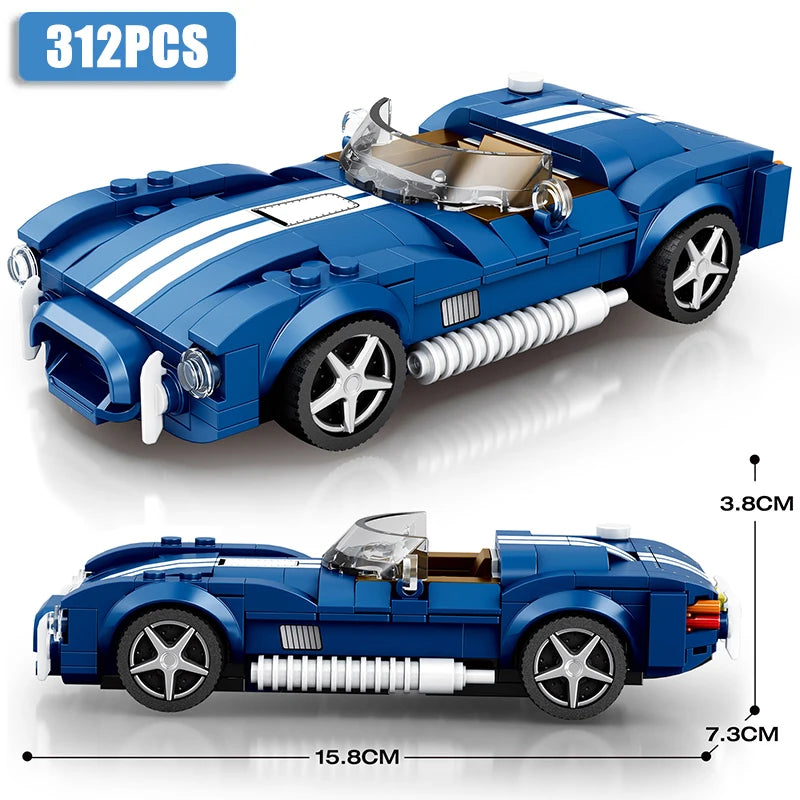 Speed Series Supercar Building Blocks