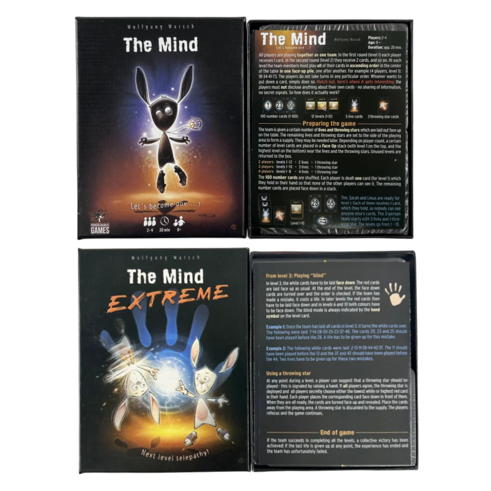 The Mind Card Game – Party Puzzle Experience