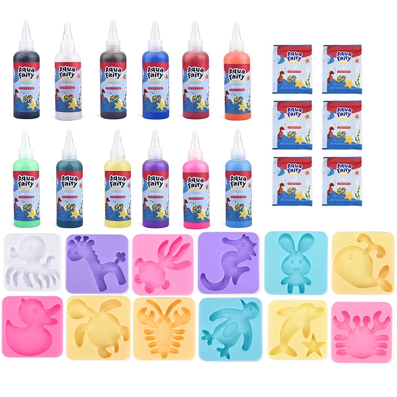 DIY Kids Craft Kit – Handmade Painting & Origami Water Elves