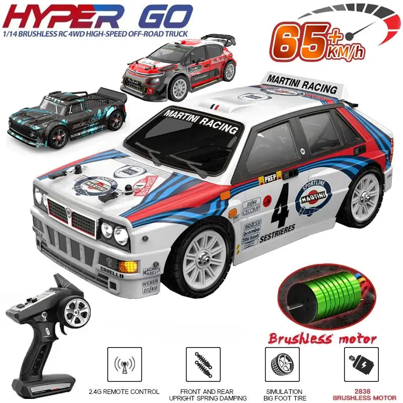 Hyper Go MJX 14301/14302/14303 – 1/14 Scale Brushless 4WD RC Car
