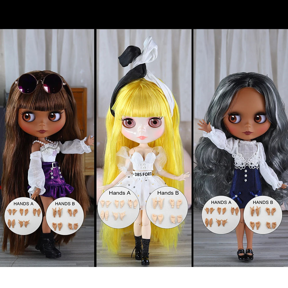 ICY DBS 1/6 BJD Blythe Doll – 30cm Jointed Anime Girl
