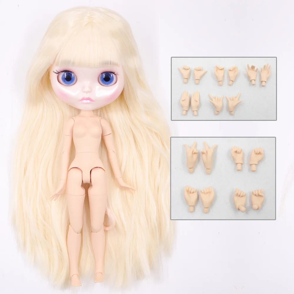 ICY DBS 1/6 BJD Blythe Doll – 30cm Jointed Anime Doll White Skin