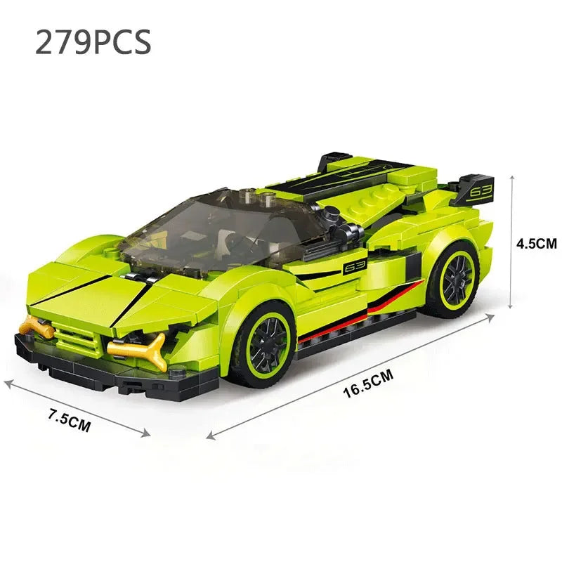 Speed Series Supercar Building Blocks