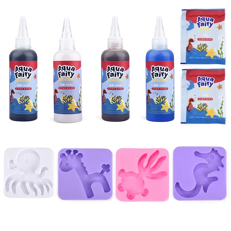 DIY Kids Craft Kit – Handmade Painting & Origami Water Elves