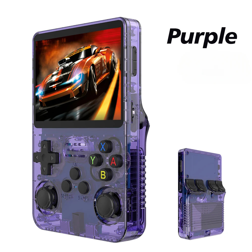 BOYHOM R36S Retro Handheld Game Console – 3.5" IPS Screen