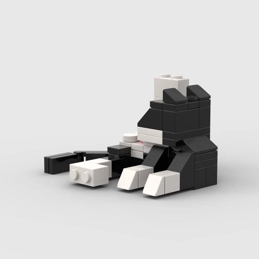 Animal Series Cat MOC Bricks – 62PCS DIY Building Blocks