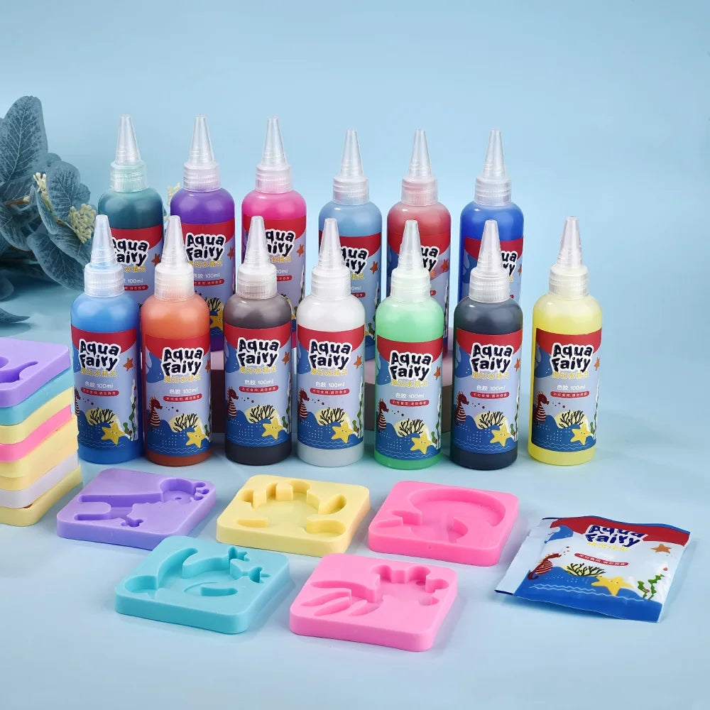 DIY Kids Craft Kit – Handmade Painting & Origami Water Elves
