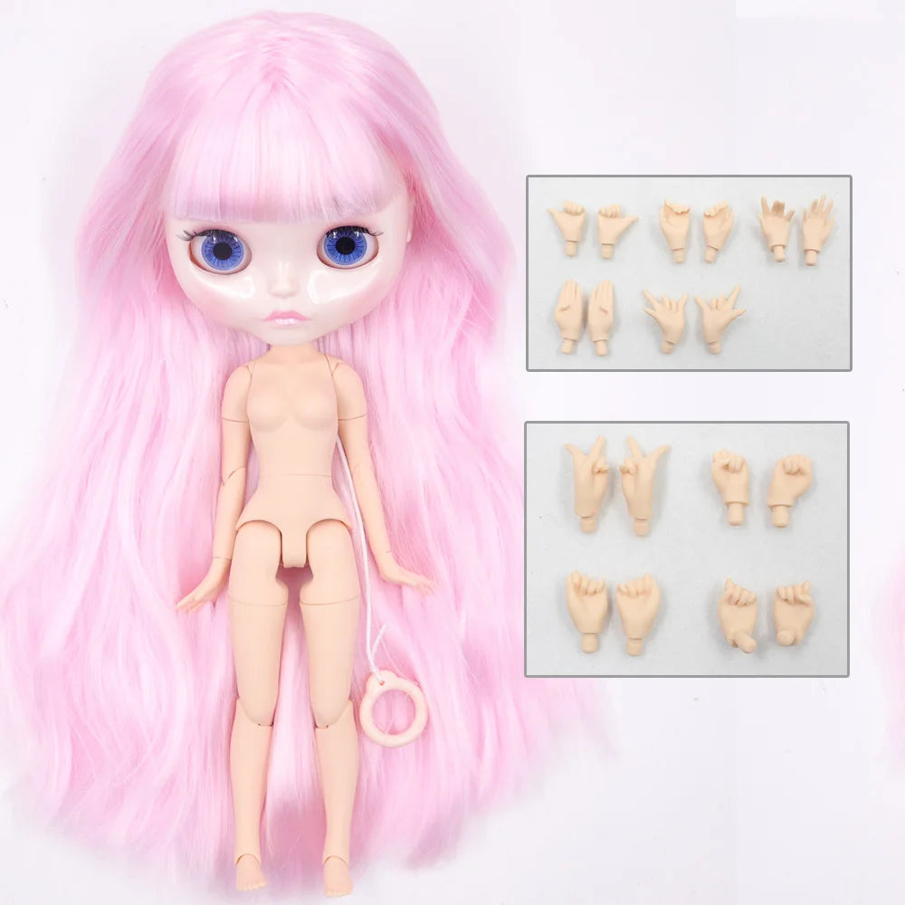 ICY DBS 1/6 BJD Blythe Doll – 30cm Jointed Anime Doll White Skin