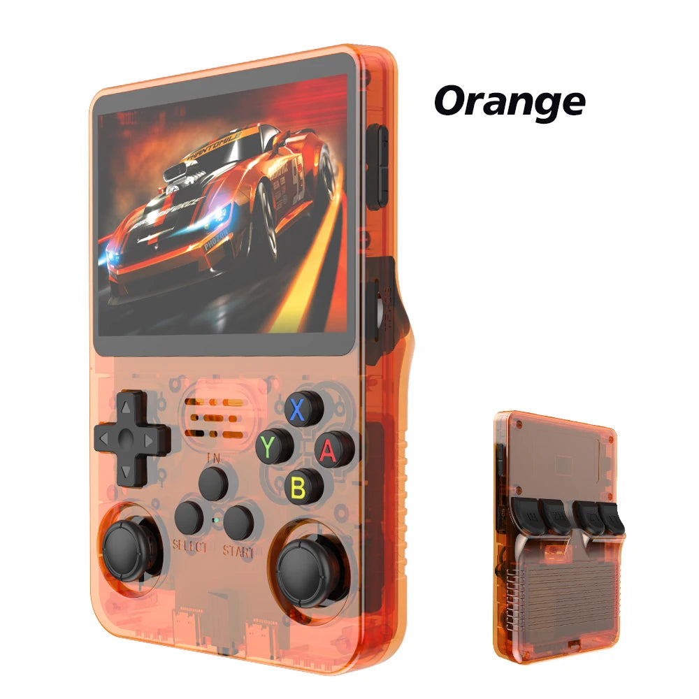 BOYHOM R36S Retro Handheld Game Console – 3.5" IPS Screen