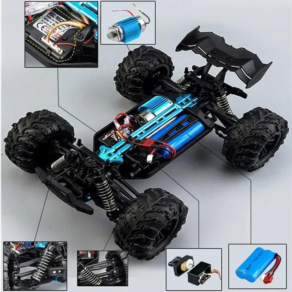 WLtoys 1:16 RC Car – High Speed 4WD Off-Road Monster Truck