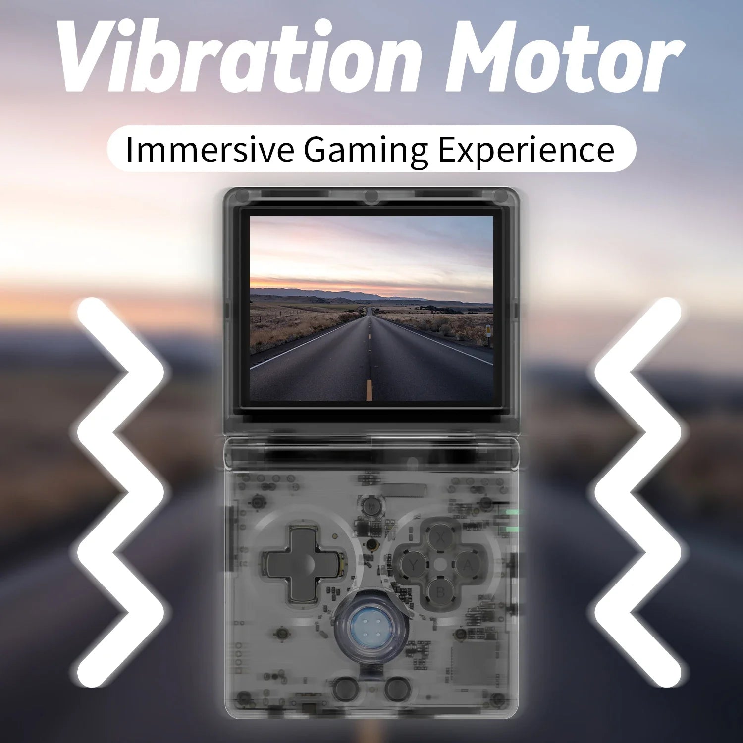 ANBERNIC RG35XXSP Flip Game Console – 3.5" IPS Screen