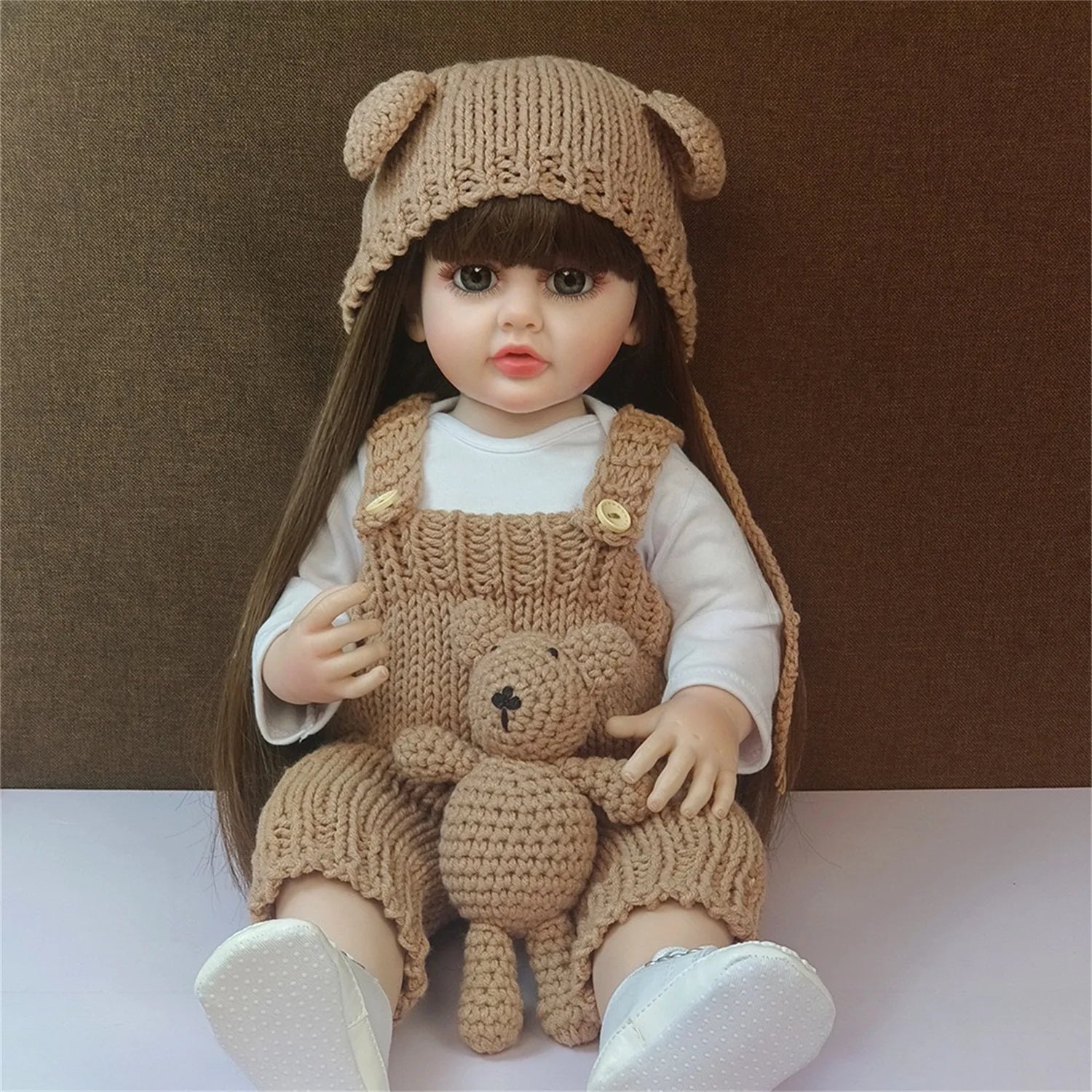 50CM Reborn Silicone Baby Doll – Realistic Newborn Girl