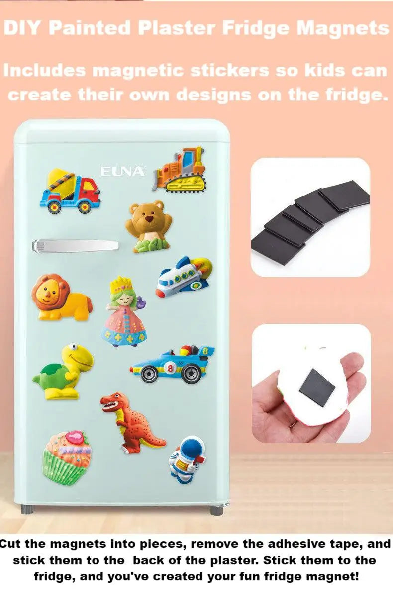 DIY Plaster Doll Painting Kit – Arts & Crafts Set for Kids