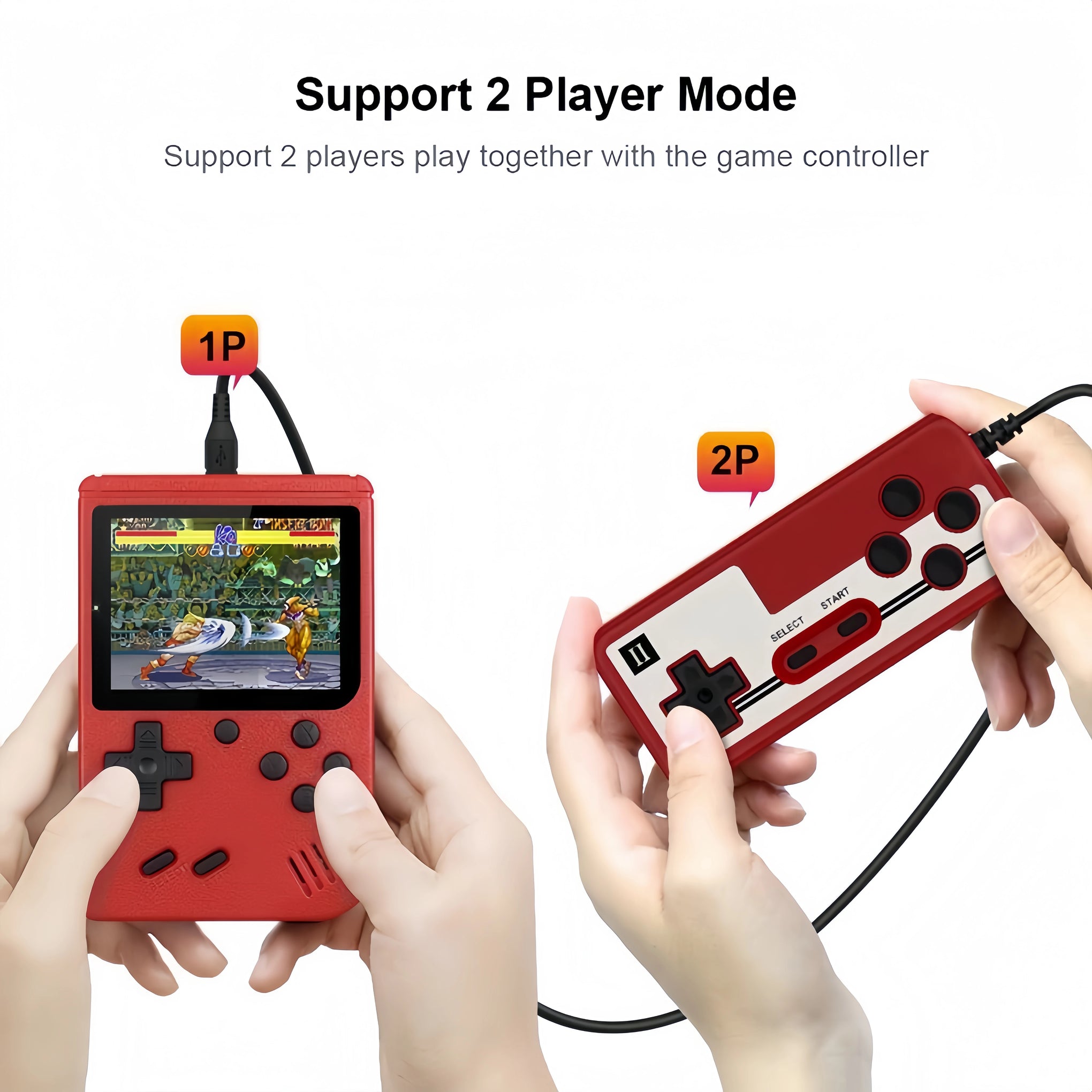 3.0" Retro Handheld Game Console – 400 Built-In Games