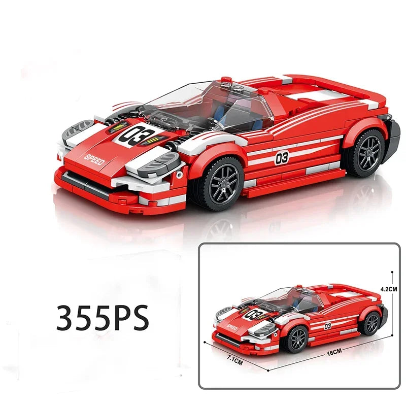 Speed Series Supercar Building Blocks