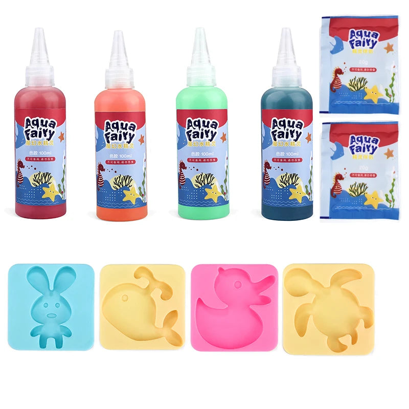 DIY Kids Craft Kit – Handmade Painting & Origami Water Elves