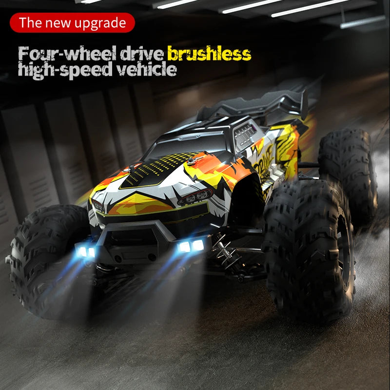 WLtoys 16101 Pro – 1/16 Scale 4WD High-Speed RC Car with LED Lights