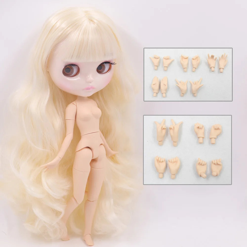 ICY DBS 1/6 BJD Blythe Doll – 30cm Jointed Anime Doll White Skin