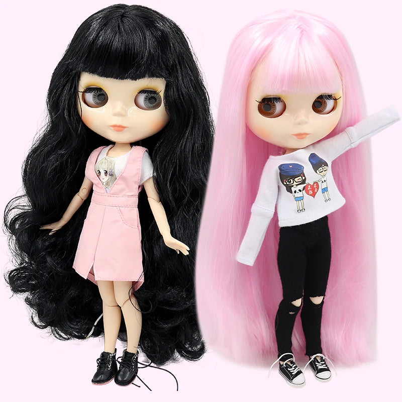 ICY DBS 1/6 BJD Blythe Doll – 30cm Jointed Anime Doll White Skin