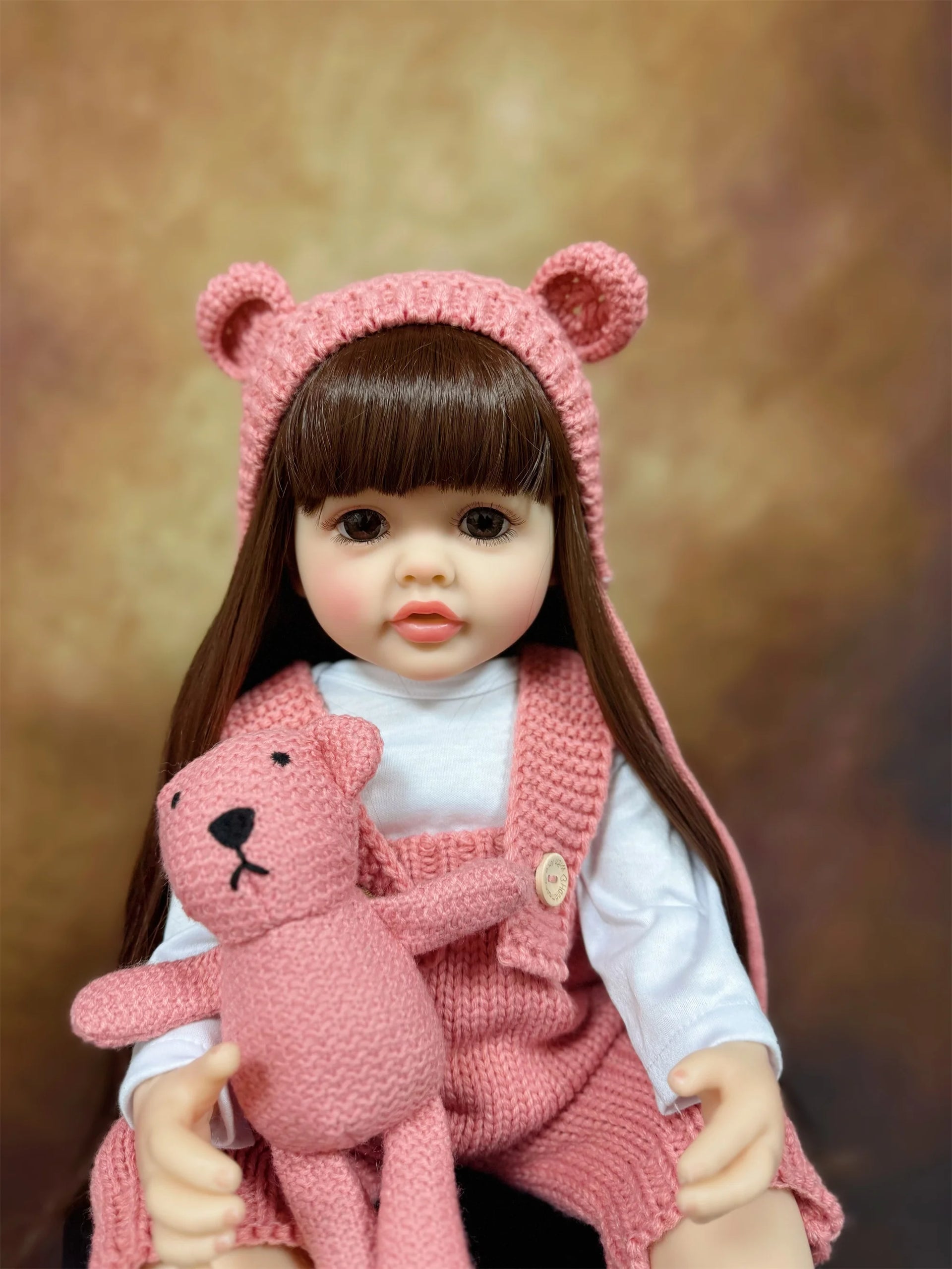 50CM Reborn Silicone Baby Doll – Realistic Newborn Girl