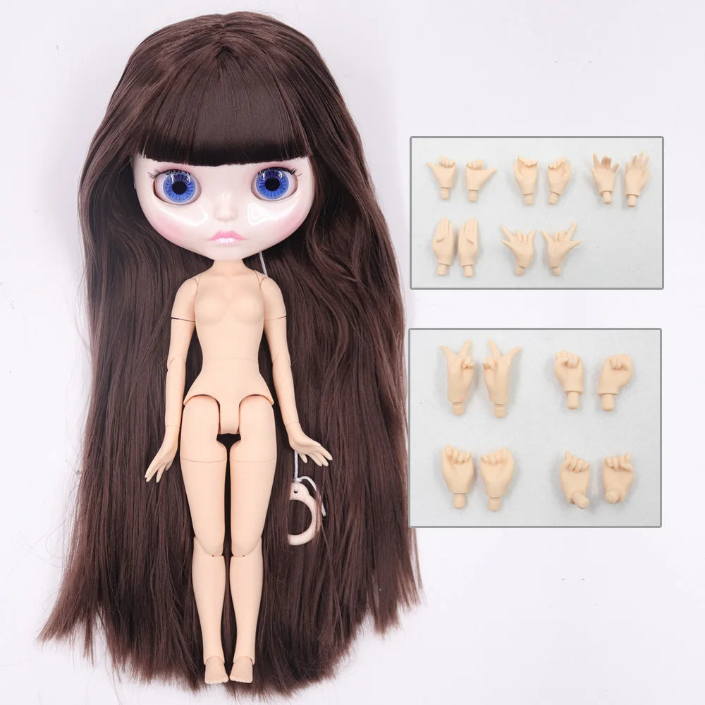 ICY DBS 1/6 BJD Blythe Doll – 30cm Jointed Anime Doll White Skin