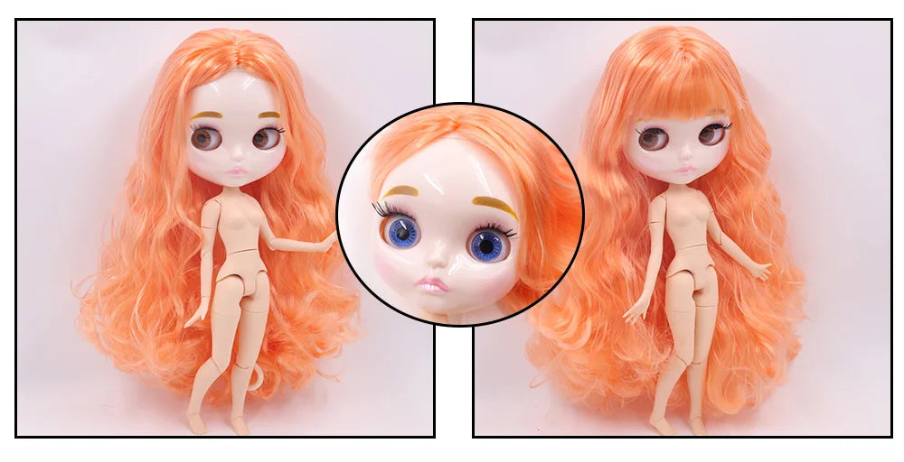 ICY DBS 1/6 BJD Blythe Doll – 30cm Jointed Anime Doll White Skin