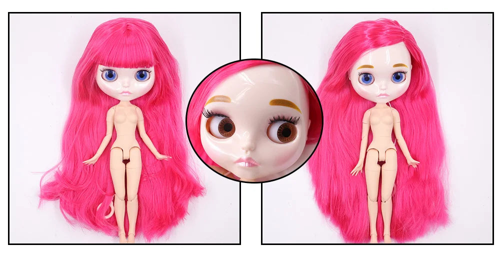 ICY DBS 1/6 BJD Blythe Doll – 30cm Jointed Anime Doll White Skin