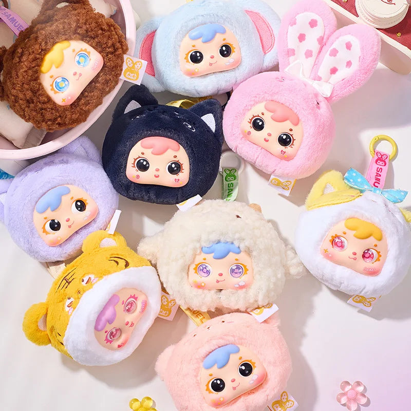 Samuel Mini Plush Blind Box – Cute Animal Keychain Toy