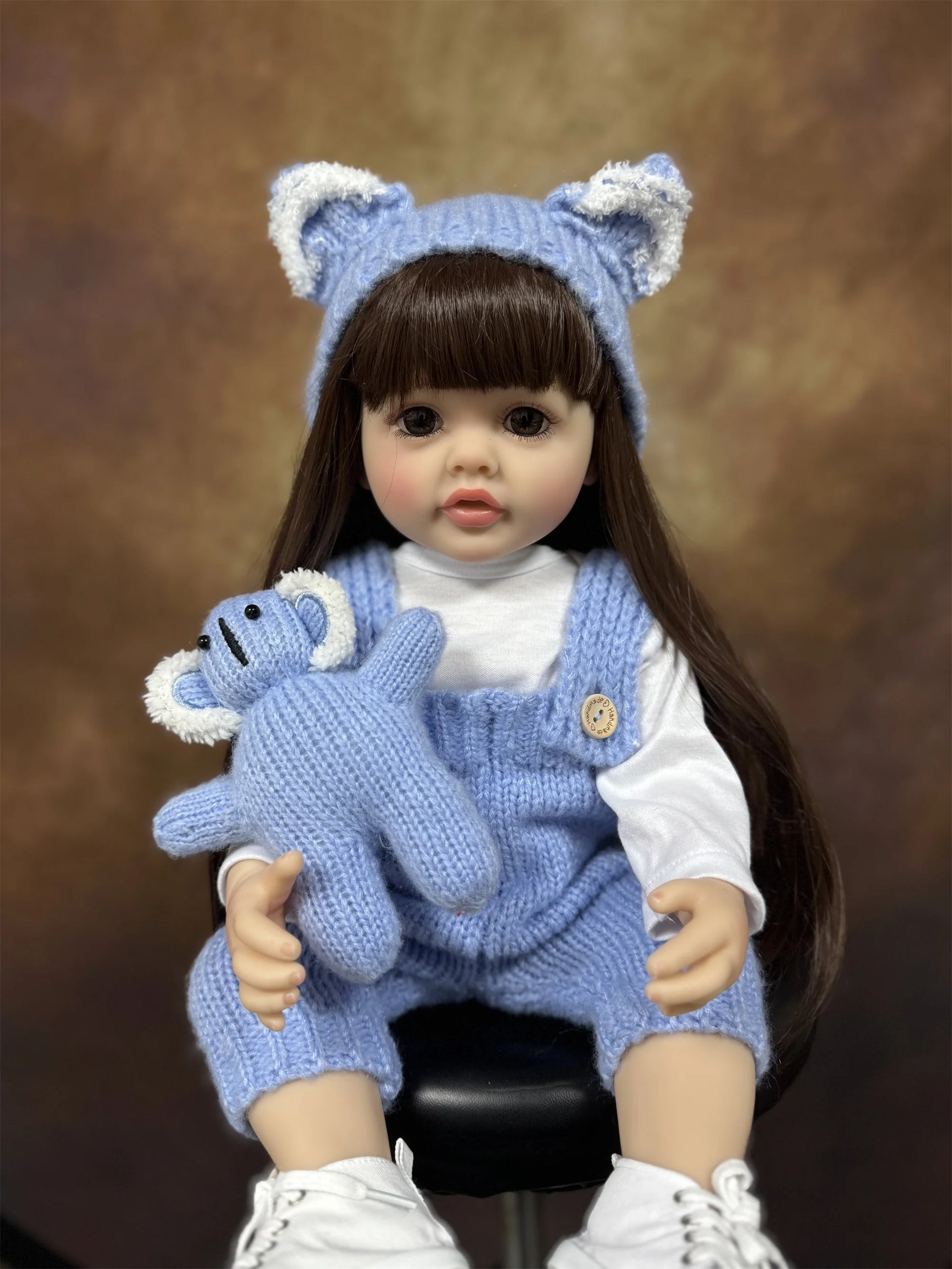 50CM Reborn Silicone Baby Doll – Realistic Newborn Girl