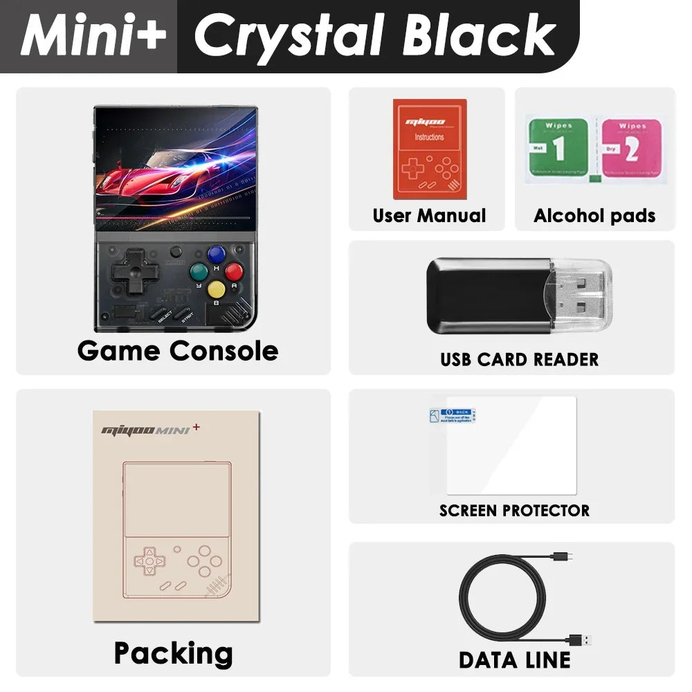 MIYOO Mini Plus V2 Handheld Game Console – IPS Screen