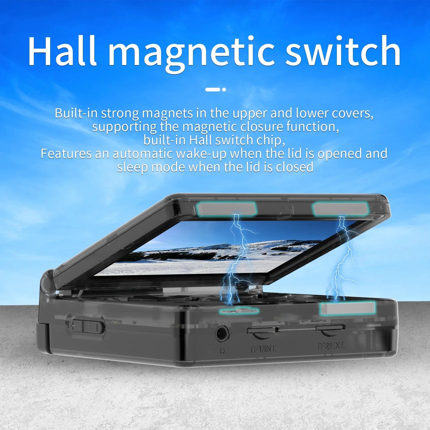 ANBERNIC RG35XXSP Flip Game Console – 3.5
