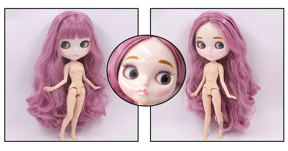 ICY DBS 1/6 BJD Blythe Doll – 30cm Jointed Anime Doll White Skin
